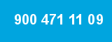 900 471 11 09 900 471 11 09